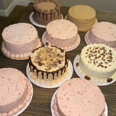 Layered Dessert Cakes 
