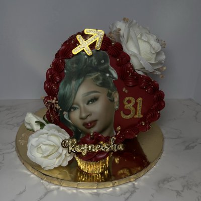 Glitter Blow Cake Sale ($75) 