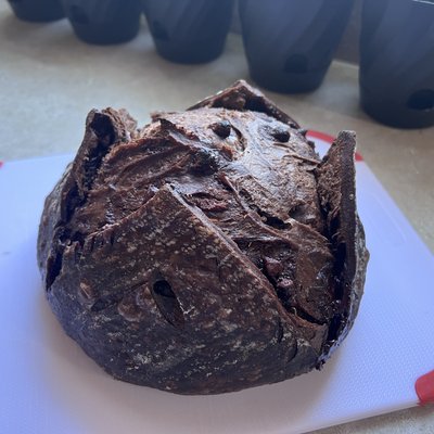 Double Chocolate Chip Sourdough Loaf 