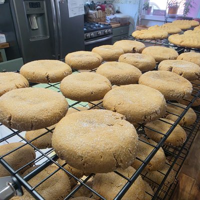 Ginger Molasses Cookies