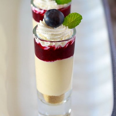3 OZ Cheesecake Shooter Glass