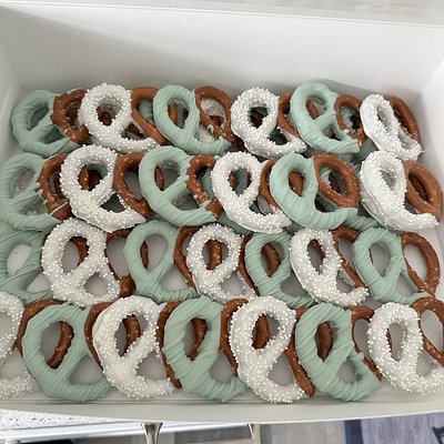 Custom Chocolate Dipped Pretzels