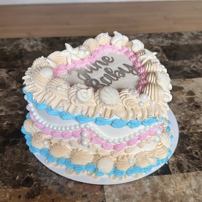 7” Heart Cake (Large)
