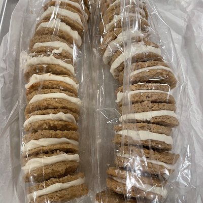 Sourdough oatmeal  crème cookies -12