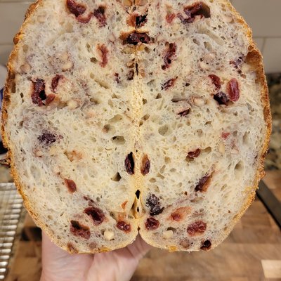 Cranberry Walnut Sourdough