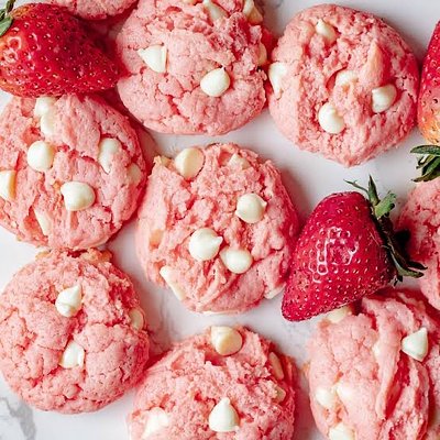 Strawberry Cookies 