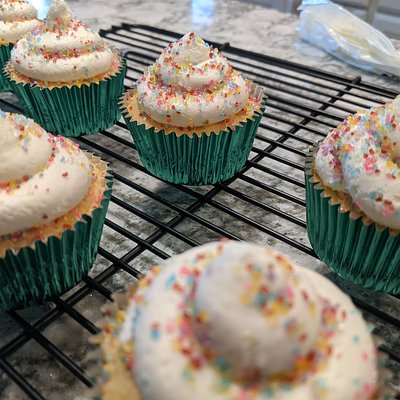 One Dozen Standard Cupcakes - Filled