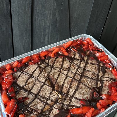 Churro cheesecake Tray