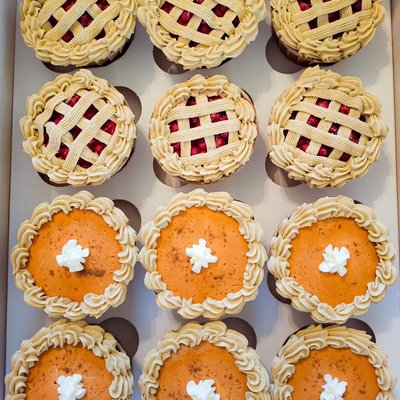Pie Themed Cupcakes