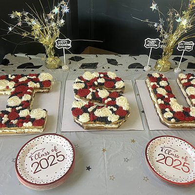 Frosted Cookie Cake Double Layer 