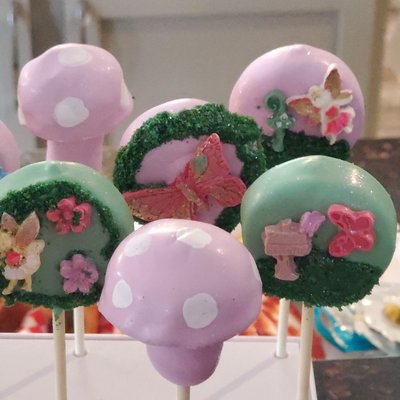 Forest Fairy Cake Pops