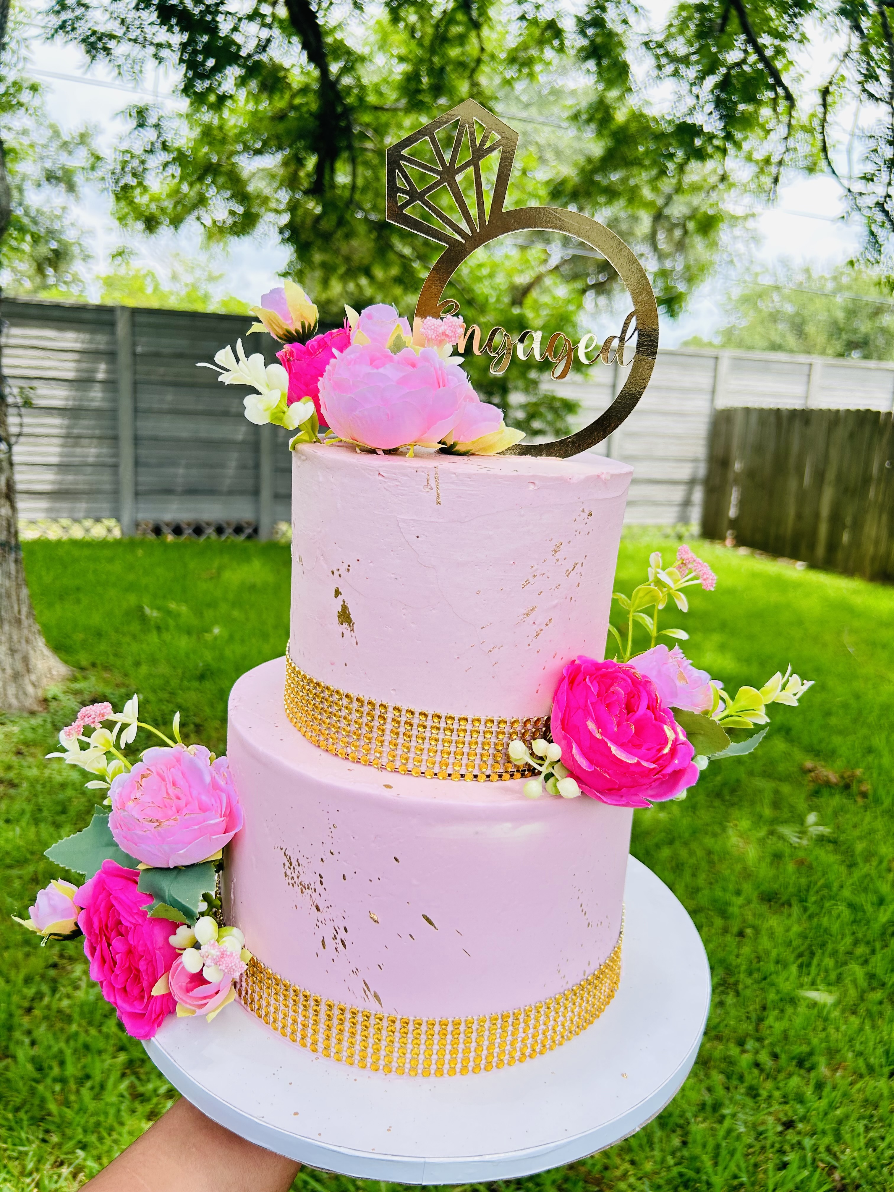 Two Tiered Cake