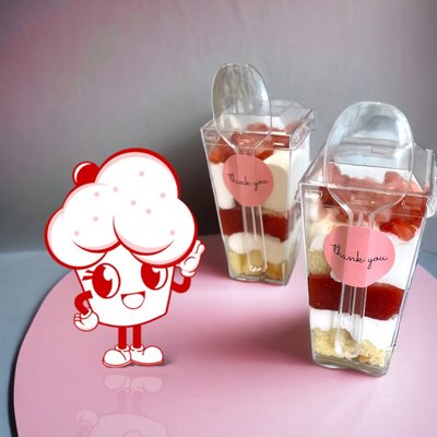 3 oz STRAWBERRY SHORTCAKE (24)