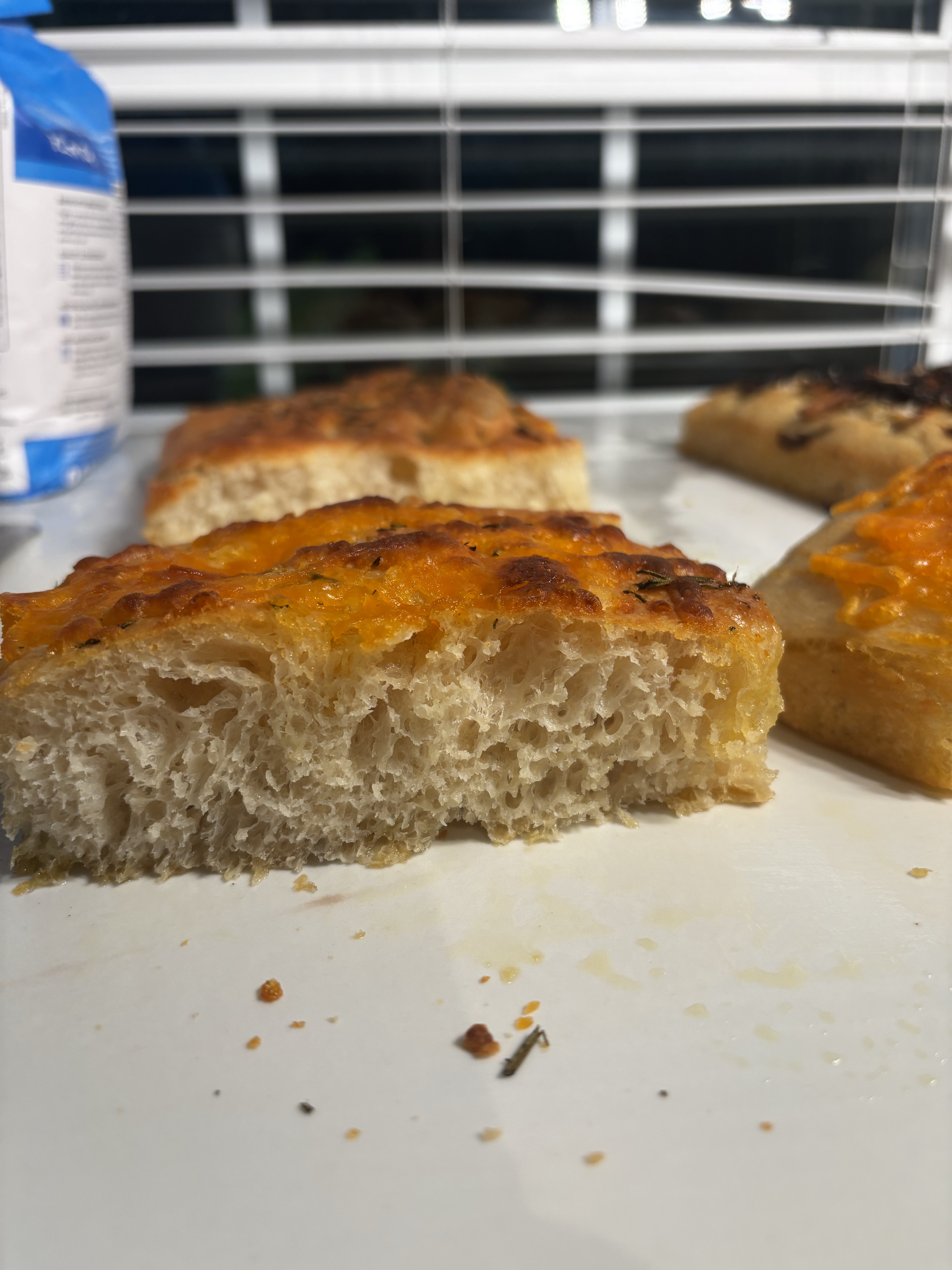 Vegan Cheese Sea Salt Focaccia