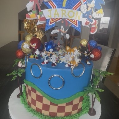 Custom 360° One Tier Cake