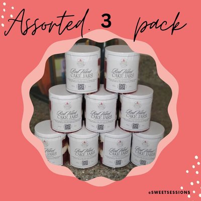 Assorted 3-Pack 8oz (3-8oz , 1 of Each Flavor)