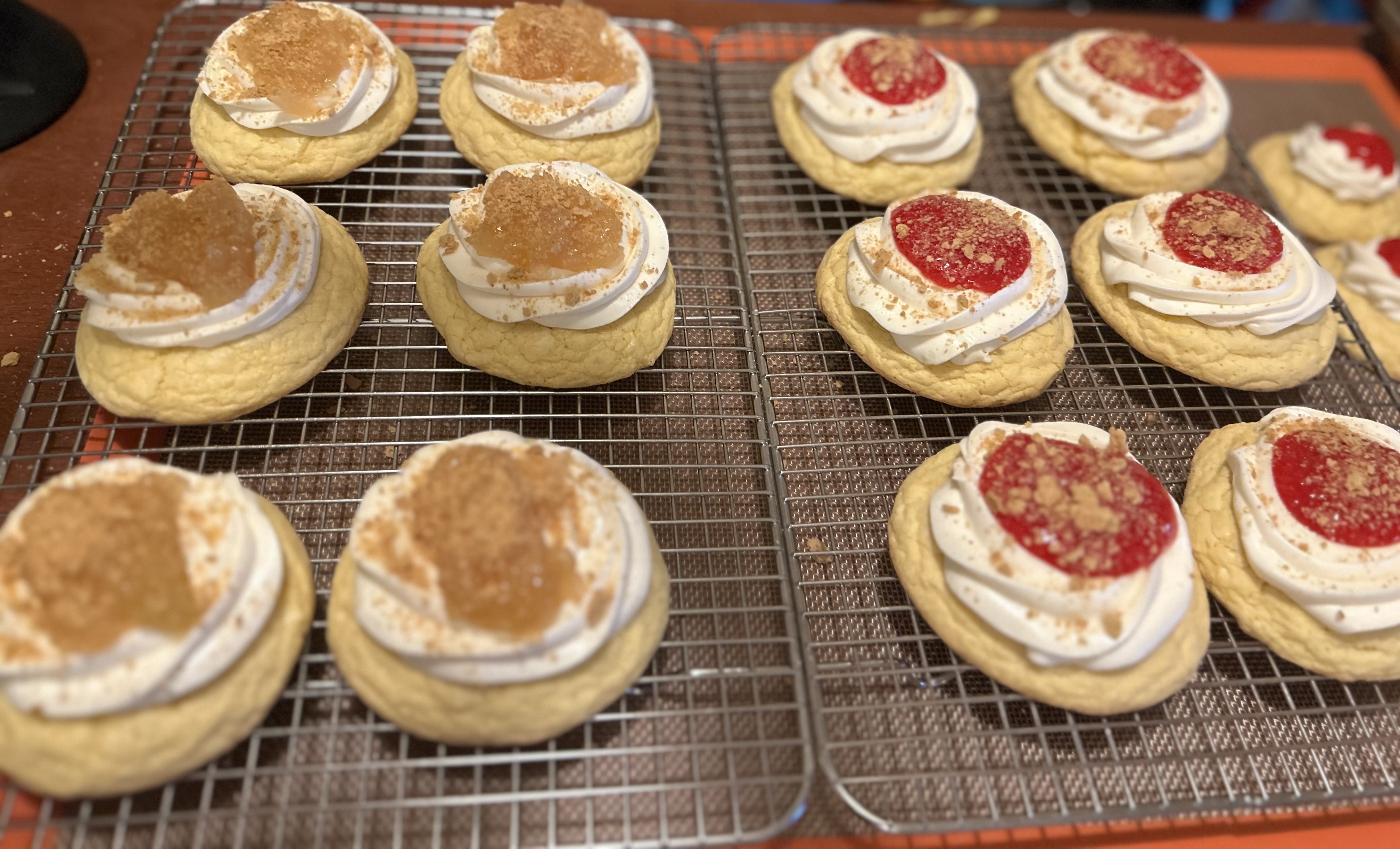 Cheesecake cookies