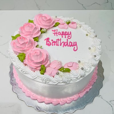 12 Inch Double Layer Round Cake 