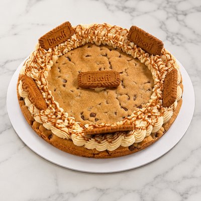 10” Biscoff Cookie Butter Cookie Cake