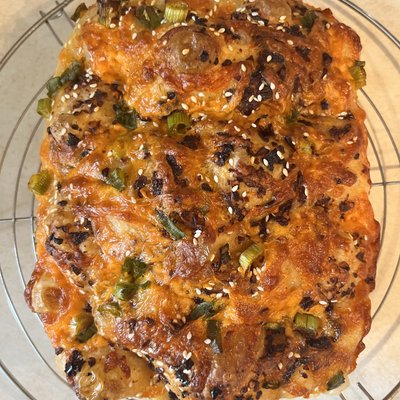Chili Crisp & Cheddar Focaccia