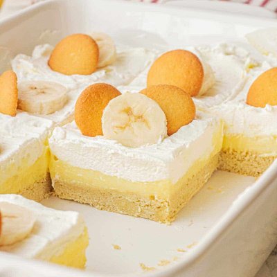 Banana Cream Pie Bars