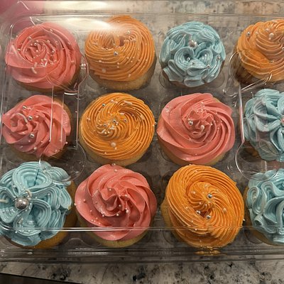 Plain Cupcakes (6 Count)