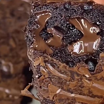 FMF triple chocolate brownies
