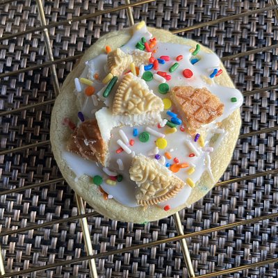  Birthday Cake Cookies 1/2 Dozen