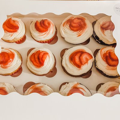 Strawberry Cupcakes🍓
