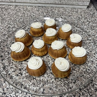2” Bundtini Cakes - dozen