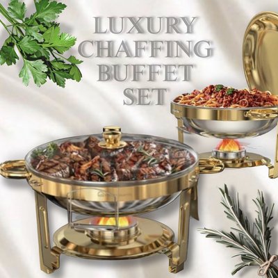 LUXURY CHAFFING BUFFET SET
