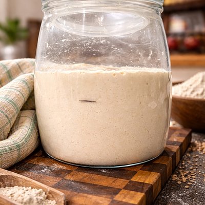 Fresh Sourdough Starter
