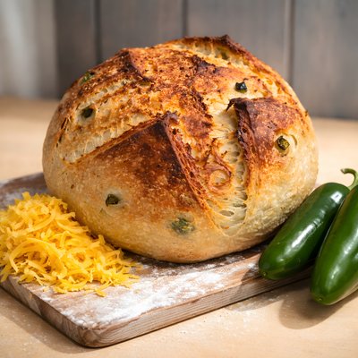 Cheddar & Jalapeño Sourdough