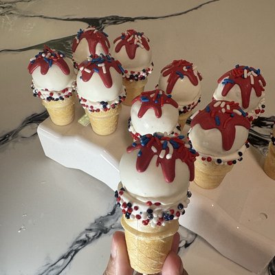 Ice Cream Cake Pops
