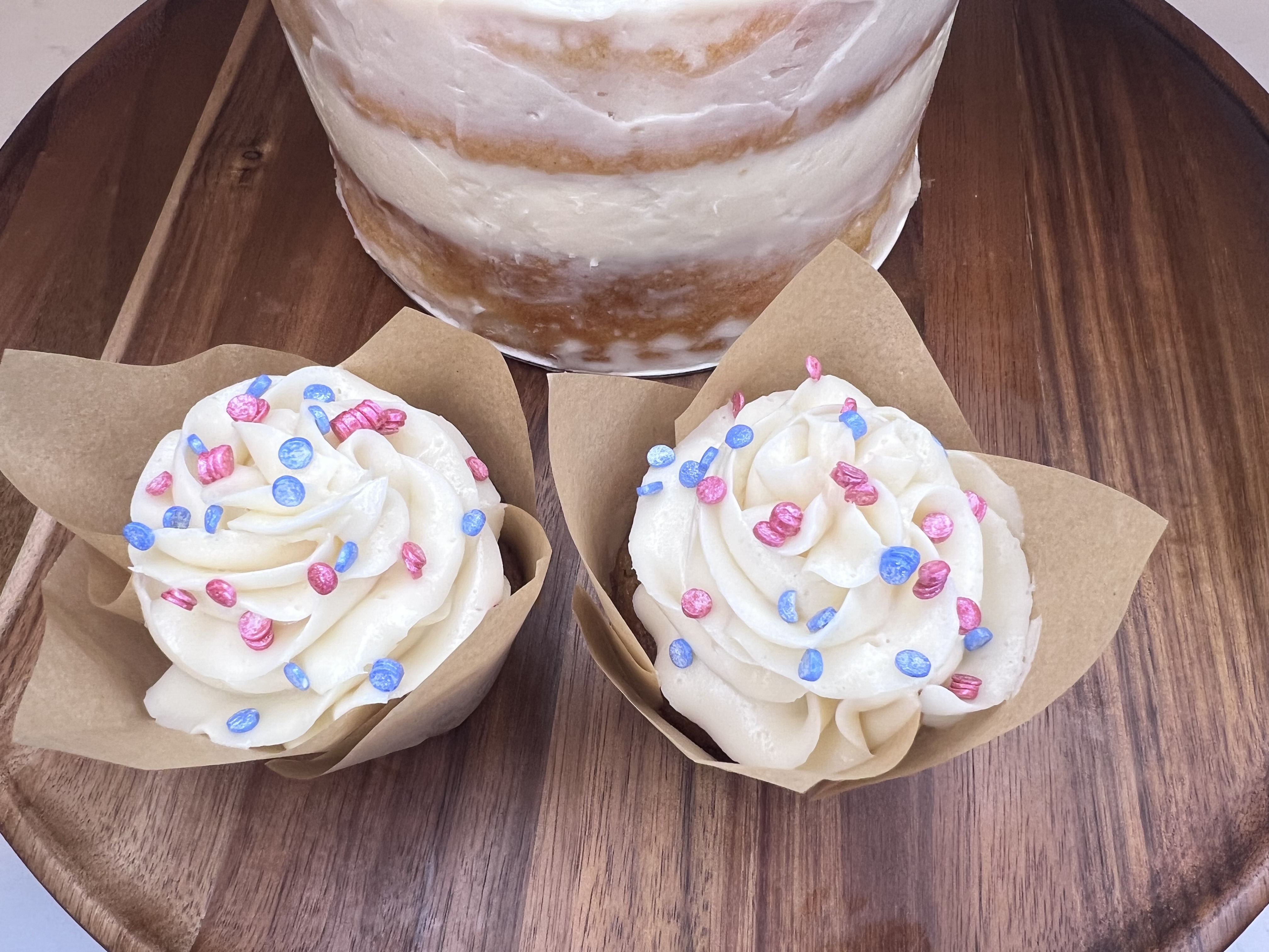 Gender Reveal Cupcakes- Full Dozen