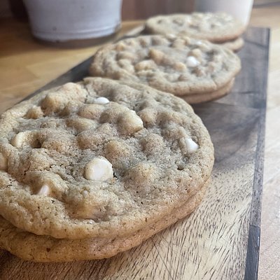 White Chocolate Chip Cookies