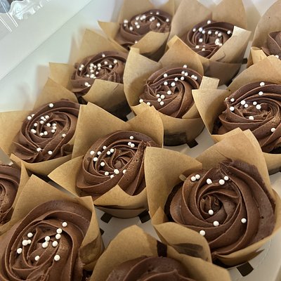 Double Chocolate Cupcakes 