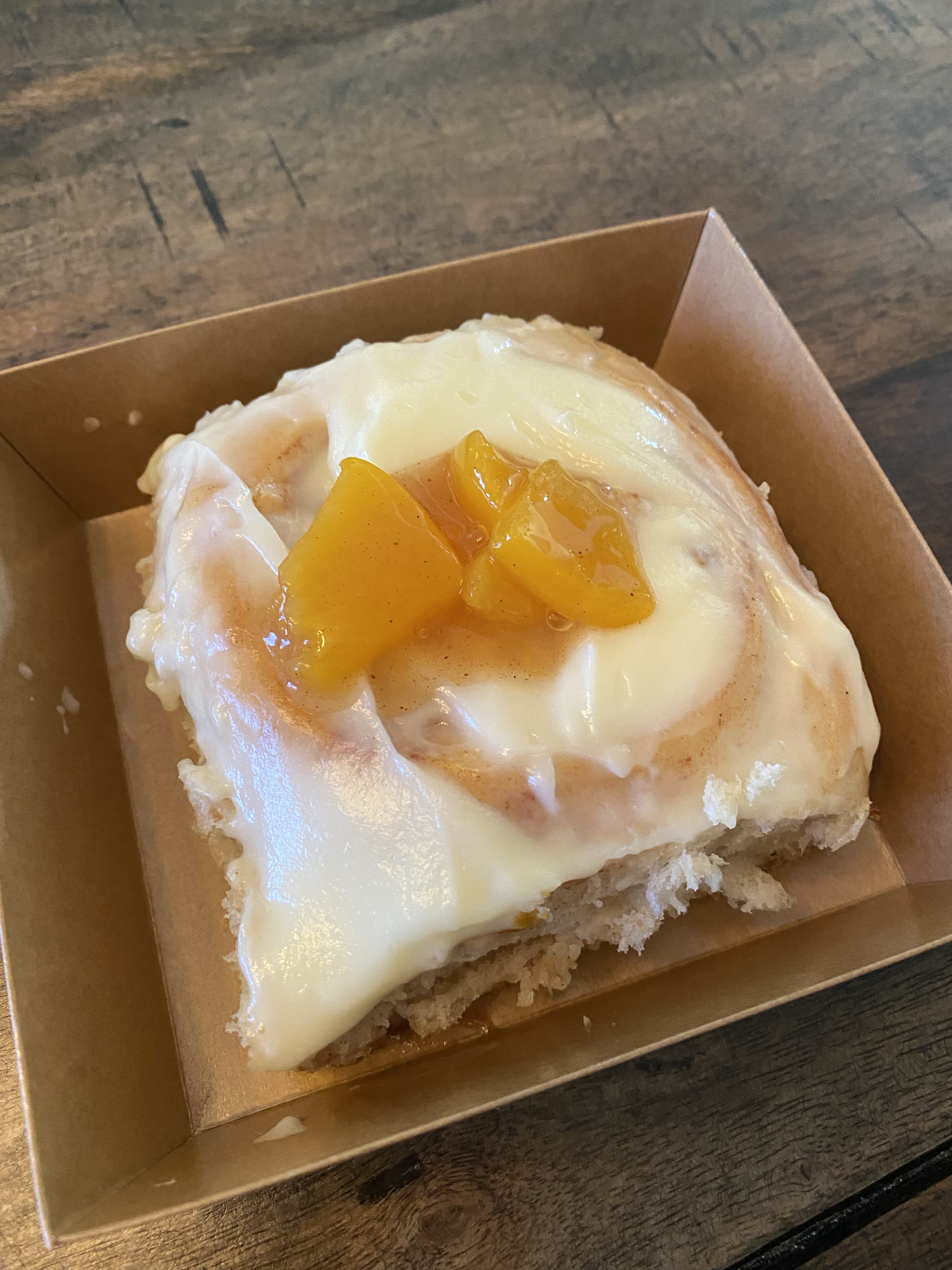 Peach cobbler