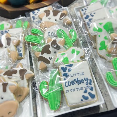 Custom Baby Shower Sugar Cookies