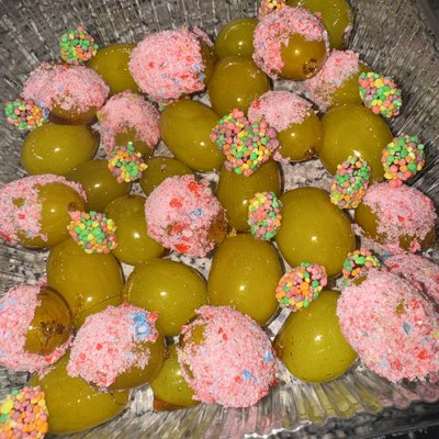 Candied Grapes