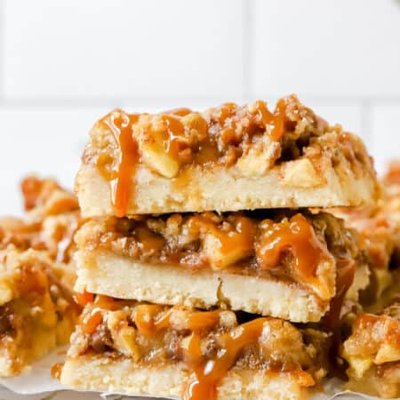 Caramel Apple Bars