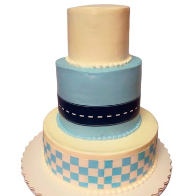 3Tier Themed Cake ( Serves 58/60 ) 