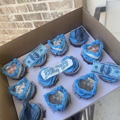 Custom Photo Cupcakes