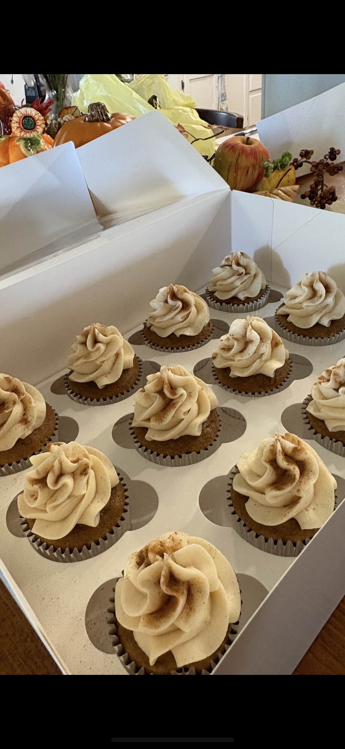 Pumpkin Spice Cupcakes