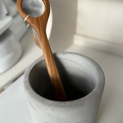 Walnut Dough Whisk