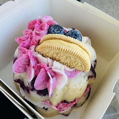 Lemon Blueberry Mini Bundt