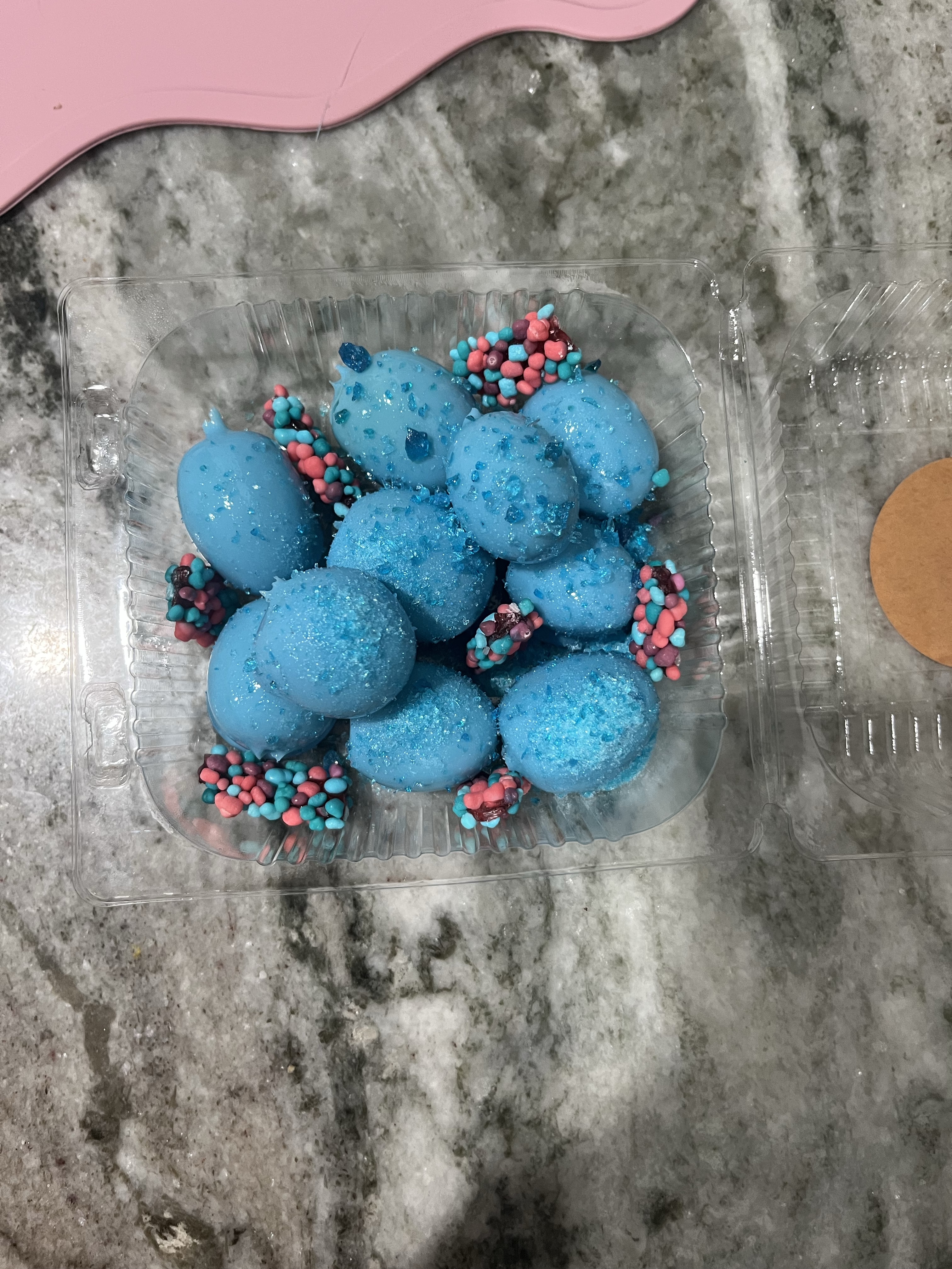 Blue Raspberry Candied Grapes (Regular Tray)