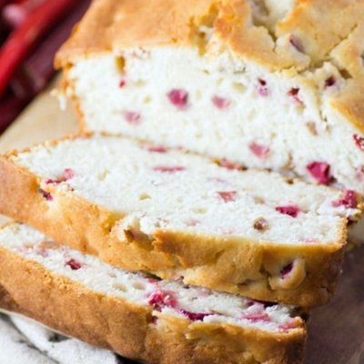 Old Fashioned Rhubarb Quick Bread
