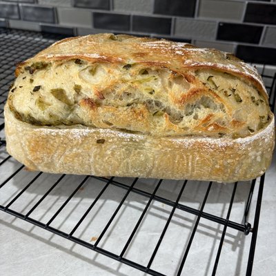 Dill Pickle Sourdough Bread 