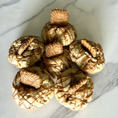White Chocolate Biscoff Cookie